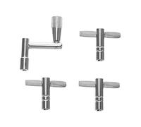 FUNOMOCYA 4pcs z Shape t Shape Drum Keys Drummers Drum Tuning Wrenches for Acoustic Electronic Kit Accessories for Easy Adjustments