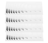 FUNOMOCYA 4sheets Guitar Fretboard Stickers Note Map Decals for Electric and Acoustic Guitars Easy Install Stickers for Beginners and Giving