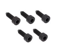 FUNOMOCYA 5 Pcs Guitar String Fixing Screws Durable Inner Hexagonal Bridge Screws for Electric Guitar Quick Height and Precise Pitch Control