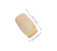 FUNOMOCYA 5 Sets Blank Russian Wooden Nesting Dolls for DIY Painting Unfinished Matryoshka Craft Kits for Creativity Family Bonding and Artistic Expression Smooth Wood Stacking