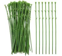 FUNOMOCYA 50 pcs Artificial Flower Head Accessory 12.99 in Flexible Diy Making Rods for Flower Arrangement Bouquet Crafting Soap Rose Carnation and Sunflower Decoration