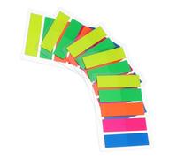 FUNOMOCYA 500pcs Colorful Sticky Tabs Reusable Self-stick Memo Notes for Book Annotation Page Marking School Office Supplies with Adhesion and Smooth Writing Paper