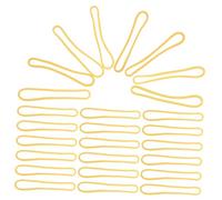 FUNOMOCYA 500pcs High Stretch Natural Rubber Bands for Office School Heavy Duty Multifunctional Yellow Elastic Bands for File Organization Financial Documents Multipurpose Bundling Supplies