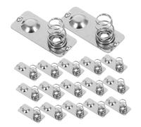 FUNOMOCYA 50PCS Aaa Battery Spring Contact Plates Flexible Elastic Spring Replacement for Stable Power Transmission Positive-negative Terminal Conversion Metal Contacts for Electronics