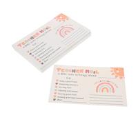 FUNOMOCYA 50pcs Rainbow Teacher Mail Cards Motivational Classroom Behavior Incentive Notes to Parents Positive Postcards for Preschool Kindergarten Elementary School Rewards