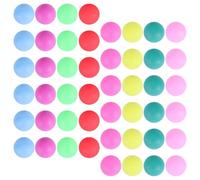 FUNOMOCYA 50Pcs Table Tennis Balls for Party Games Reusable Fun Competition and Decoration Balls for Entertainment and Crafts