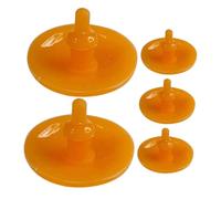 FUNOMOCYA 5pcs Airtight Lunch Box Air Hole Plugs with Valve for Bento Container Accessories Fit Vacuum Insulated Food Storage Lid Replacement