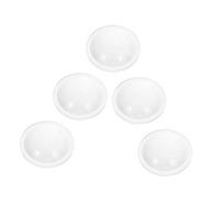 FUNOMOCYA 5pcs Optical Lens Magnifying Convex Lens Led Flashlight Magnifier Physics Teaching Tool Pmma Material