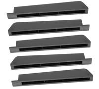 FUNOMOCYA 5pcs Piano Keytops Black Keys Piano Replace Keytops for Musician Accessories