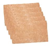 FUNOMOCYA 5pcs Reusable Natural Chicken Nesting Pads Comfortable Jute Fiber Coop Mats for Egg Protection Easy-clean Pet Nest Supplies for Hen House Bedding