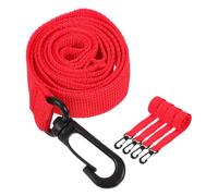 FUNOMOCYA 5pcs Safety Walking Ropes with Hook Detachable Outdoor Walking Leashes Bright Colors for Preventing Wandering and Lost