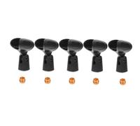FUNOMOCYA 5Sets Mic Clip for Wireless Microphones Lightweight Portable Microphone Holders Fit for Dynamic Professional Mics Durable Plastic Construction