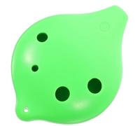 FUNOMOCYA 6-hole Alto Ocarina in C Key, Green Resin Wind Musical Instrument for Beginners and Children, Portable Lightweight Ocarina Music Instrument Suitable for Boys and Girls and Adults