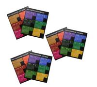 FUNOMOCYA 6 Sheets Planner Index Labels Bright Colored Sticky Book Tabs for Notes and Page Markers Practical Message Tabs for Organizing and Bookmarking Lightweight and Easy to Carry