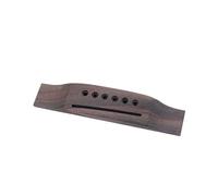 FUNOMOCYA 6 Strings String Rosewood Acoustic Guitar Bridge Saddle Replacement for Folk Classical Guitars Slotted Pre-drilled Bridge for Full Acoustic Repair and DIY Performance