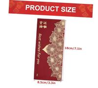 FUNOMOCYA 60pcs Spring Festival Red Packets Wedding Items Bride Key Bachelorette Marriage Booth Fancy Invitation Envelopes Welcome Money Western Party Marry Bingo and Invite with