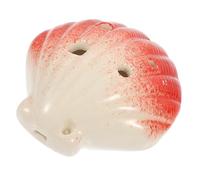 FUNOMOCYA 6holes Shell Ocarina Ceramic Beginners Practice Wind Instrument for Boy Girl Learning C-tune Ocarina Instrument