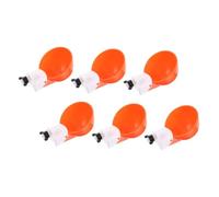 FUNOMOCYA 6pcs Automatic Chicken Waterer Cups Poultry Feeders for Chicken Water Feeder Kit Home Use