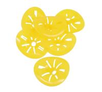 FUNOMOCYA 6pcs Beekeeping Cone-shaped Porter Style Valve Bee Escape One-way Entrance Gate for Hive Management Yellow Beekeeping Door Supplies for Efficient Beehive Access