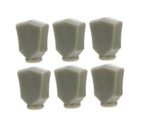 FUNOMOCYA 6pcs Deep Green Guitar Tuning Knob Set Diamond Pattern Guitar Tuner Handles String Instrument Accessories for Precise Tuning