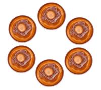 FUNOMOCYA 6pcs Educational DIY Volcano Model Shells for Science Experiments Creative Volcano Eruption Props for Learning and Scientific Exploration