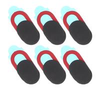 FUNOMOCYA 6pcs Oval Camera Laptop Privacy Cover with Abs Material, Easy to Use Webcam Privacy Shutter Protecting Your Tablet and Computer for Enhanced Security and Peace of Mind