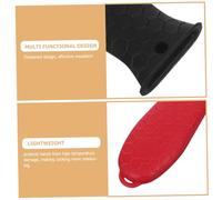 FUNOMOCYA 6pcs Silicone Pot Holder Sleeves Cast Iron Skillet Holder Pot Handle Protector Heat Resistant Potholder Rubber Handle Grip Griddle Grip Hot Pan Anti-scald