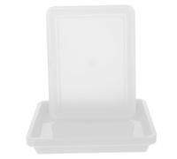 FUNOMOCYA 6pcs Stackable Puzzle Sorting Trays for Blocks and Large Capacity Flat Storage Trays Made of PP Practical Household Organizers Suitable for All Ages