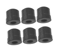 FUNOMOCYA 6pcs Trombone Water Key Accessories Rubber Slide Bumpers Soft Cushion End Covers Replacement Parts for Brass Instruments Trombone