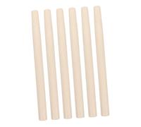 FUNOMOCYA 6pcs Wooden Tool Handles for Farm and Garden Tools Smooth Grip Replacement for Hatchet Hoe Handles Wood Material for Hammer Grip and Repair