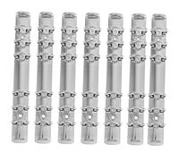 FUNOMOCYA 7Pcs Metal Binder Spines Inserts Notebook Mechanism for Loose Leaf Journal Planner Replacement Office School Supplies