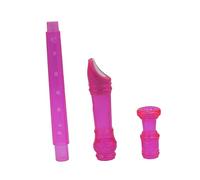 FUNOMOCYA 8 Hole Abs Purple Descant Recorder for Music Playing and Instrument Learning, Practice Hand Flexibility with Accurate Tones, Soprano Recorder Instrument for Beginners Random Color