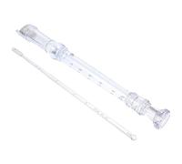 FUNOMOCYA 8 Hole Soprano Recorder Flute with Cleaning Rod Abs Wind Instrument for Beginners and Music Enthusiasts