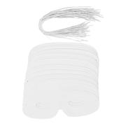 FUNOMOCYA 80pcs Blank White Card Masquerade Masks for DIY Crafts Party Decor and Cosplay Unpainted Sleek Design for Creative Painting for Masquerade Balls Themed Events and Group Activities
