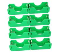 FUNOMOCYA 8Pcs D Battery Holder Abs Electricity Experiment Battery Case for Science Projects Series Parallel Circuit Teaching Tool