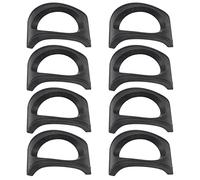 FUNOMOCYA 8Pcs Durable Resin Ocarina Stand Portable Holder for Ocarinas Sturdy Base Space Saving Design for Musicians Home Decor