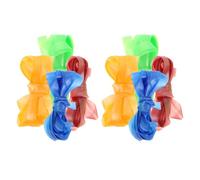 FUNOMOCYA 8pcs Elastic Jump Rope Bands 3m Stretch Chinese Skipping Rope for Outdoor Activity School Exercise