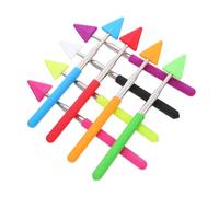 FUNOMOCYA 8Pcs Extendable Pointer Sticks for Classroom Teaching Telescoping Indicator Rods for Presentations Smooth Handheld Design for Teachers and Guides Multi Color Options