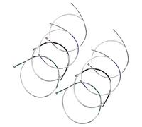 FUNOMOCYA 8Pcs Full Set Violin Strings for 4/4 Violins Reusable String Replacements Accessories and Changing Kit