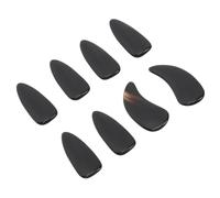 FUNOMOCYA 8pcs Guzheng Practice Fake Nails for Boys and Girls and Adults Natural Material for Performance and Learning Instrument Nails