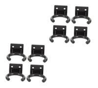 FUNOMOCYA 8pcs Microphone Wall Hook Easy Install Mic Holder for Home Ktv Lightweight Design Securely Holds Various Microphones Storage for Podcasting and Audio Recording