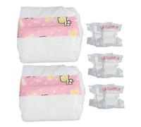 FUNOMOCYA 8pcs Mini Doll Diapers Realistic Parenting Accessories for Boys Mini Doll Underpants for Pretend Play