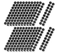 FUNOMOCYA 900Pcs Black Round Target Stickers Self-Adhesive Repair Patches Paper Labels for Shooting Practice and Game Accessories, Portable Professional Adhesive Pasters Set