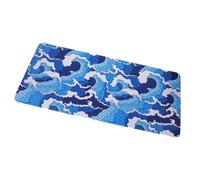 FUNOMOCYA Abstract Fluid Pattern Large Mouse Pad 300x600x3mm Non-Slip Rubber Desk Mat for Gaming and Office Use, Multi-Function Keyboard Mouse Cushion for Desktop Workspace