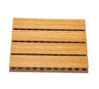 FUNOMOCYA Acoustic Panels Soundproofing Slot-design Wooden Sound Absorbing Boards Insulation Wall Panels for Recording