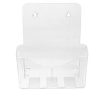 FUNOMOCYA Acrylic Brochures Holder with Stable Base and Easy Reference, Multi-layer Leaflet Display Stand for Office or Shop Use, Magazine Storage Organiser