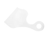 FUNOMOCYA Acrylic Charcuterie Board Template with Curvy Handle Stable Grip Cutting Board Router Guide for Precise Kitchen Tracing Multifunctional Cutting Tool for Home and Outdoor Use