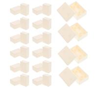 FUNOMOCYA Acrylic White Game Replacement Blocks for Board Games DIY Mahjong Tiles Polished Smooth for Creative Play Decorative Tabletop Gaming Accessories