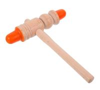 FUNOMOCYA Acupuncture Massaging Stick Gift Wooden Chinese Massage Hammer for Smooth Hand Feel with Double Head Design and Beauty Massage for Relaxation and Wellness