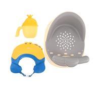 FUNOMOCYA Adjustable Bath Seat with Raised Non-Slip Design for Newborns and Bathtub Chair with Stable Support and Growth-Adaptive Safety Lightweight and Easy to Clean Bath Seat for Boys